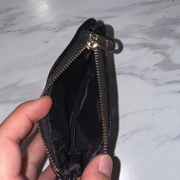 Dune London Black Mini Clutch Croc Embossed Purse - Picture 7 of 11